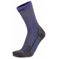 Lowa Hiking Sock Crew Trekking (Merino Wool, Honeycomb Structure) Purple - 1 Pair